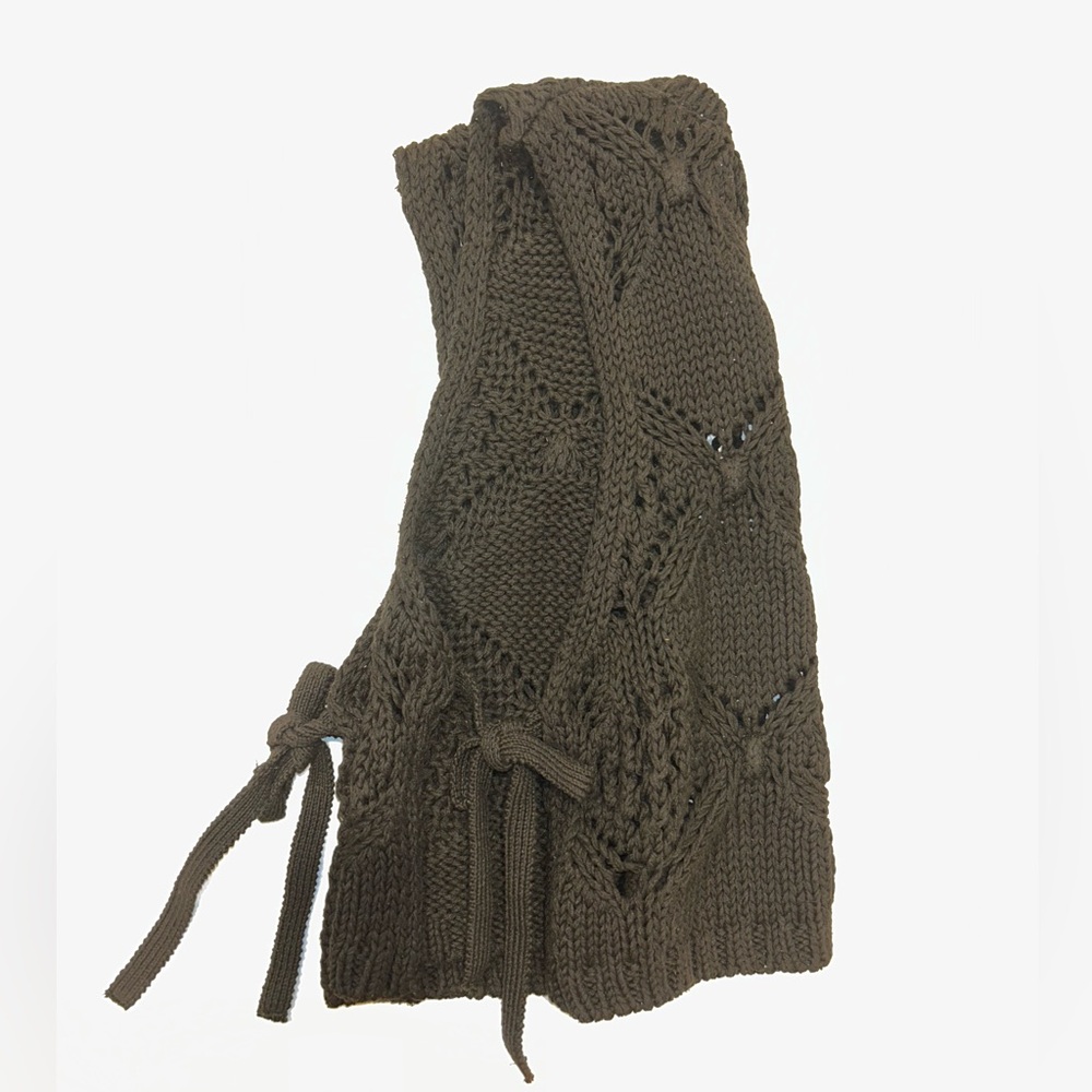 Zara - Side Tie Knit Top - Picture 3 of 3